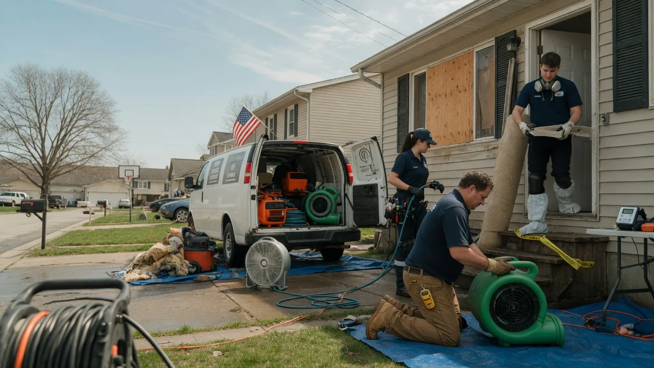 Water Damage Restoration in Milton, PA near me